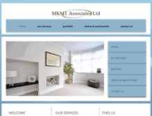 Tablet Screenshot of mkmtassociates.co.uk